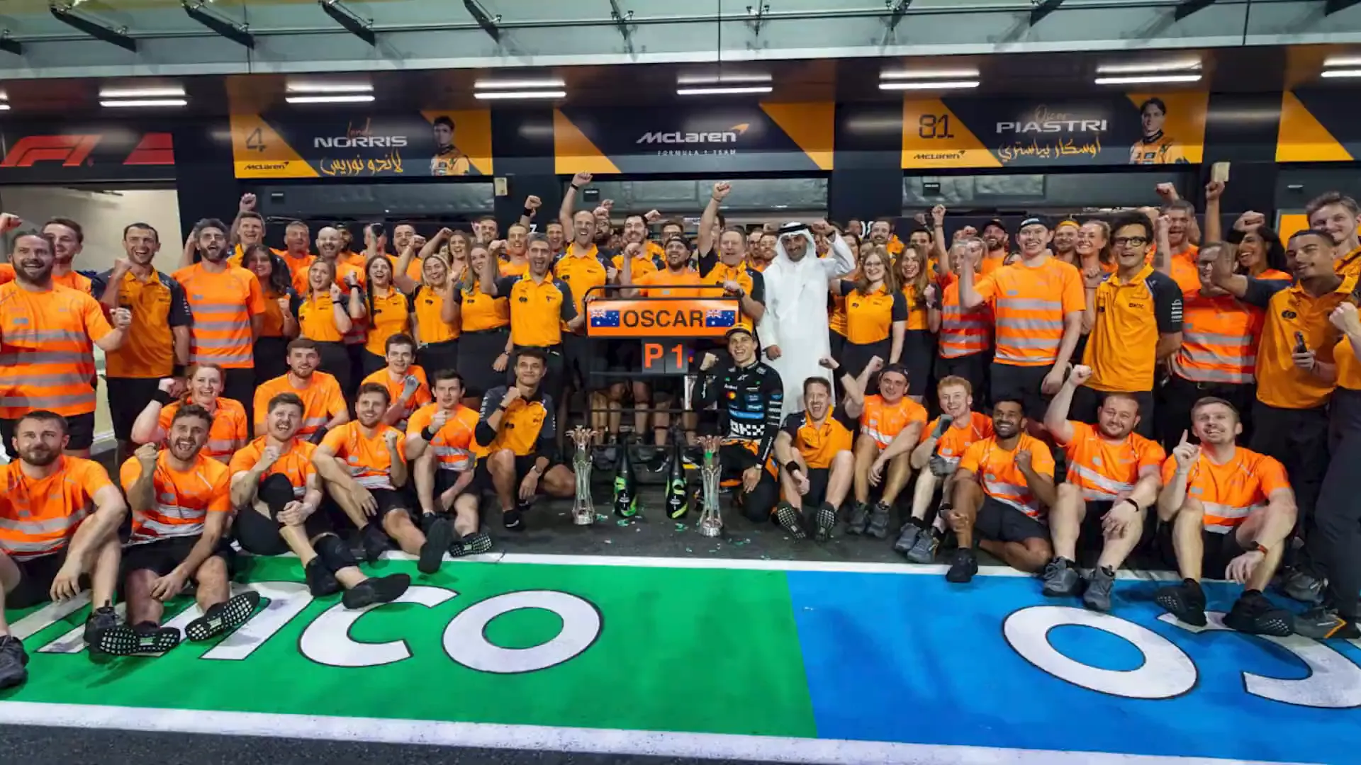 Lando Norris in socks