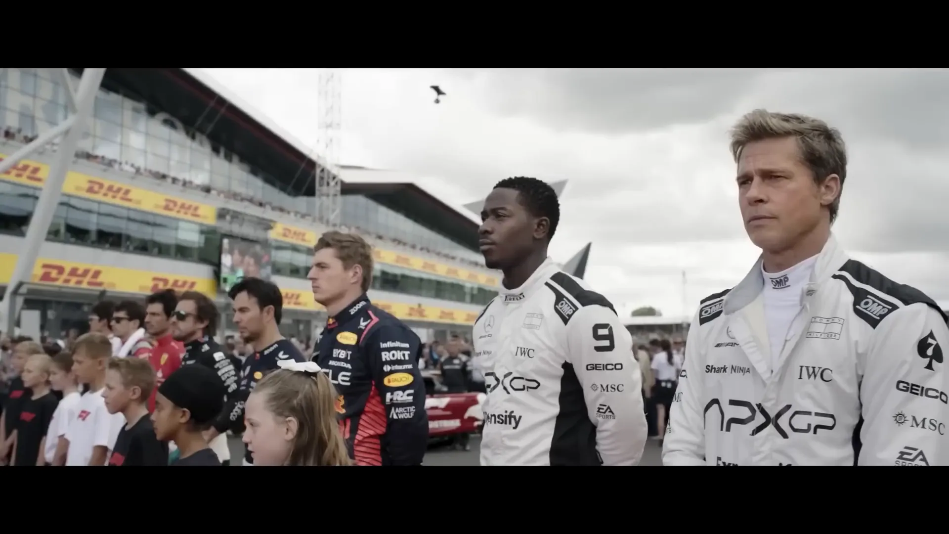 Cameos by F1 drivers in the film