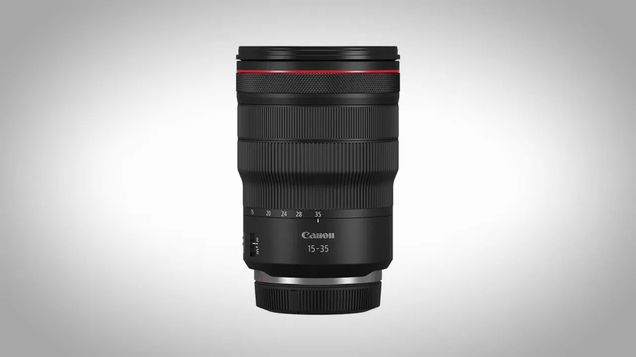 Canon 15-35mm camera lens product-style image