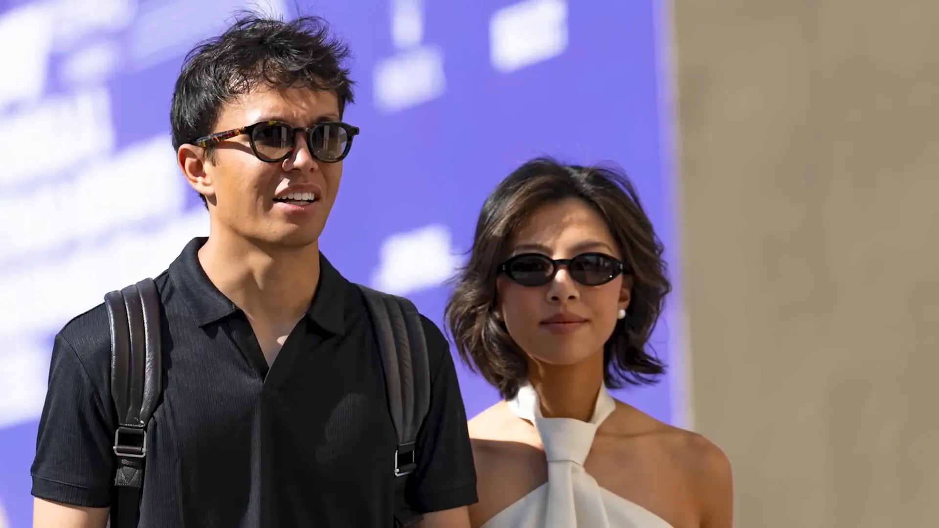 Alex Albon and Carlos Sainz