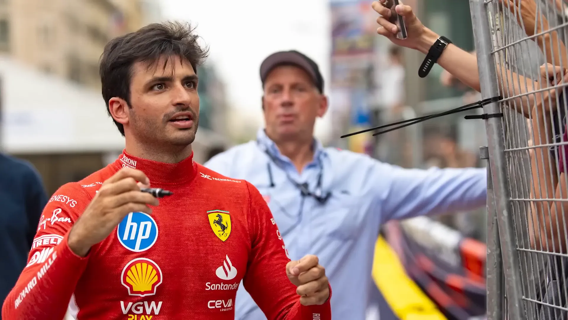 Carlos Sainz in Monaco