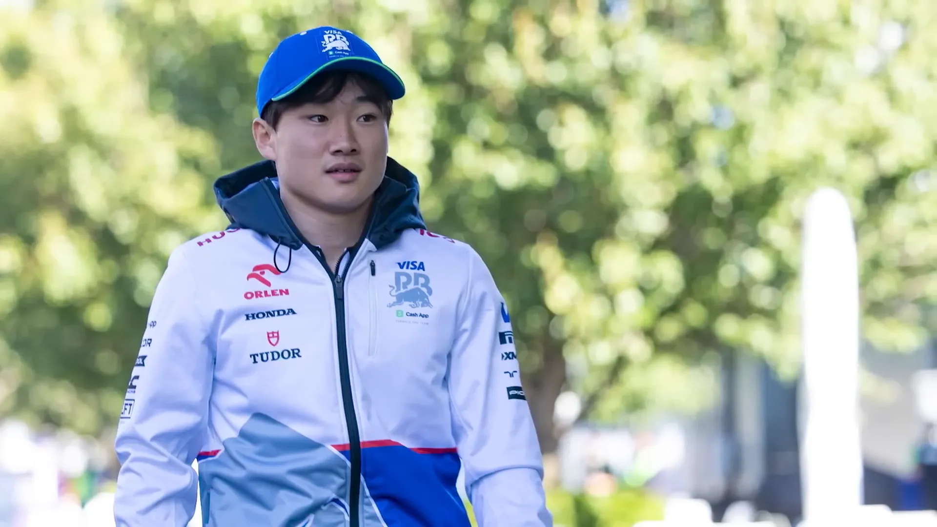 Yuki Tsunoda in Italy