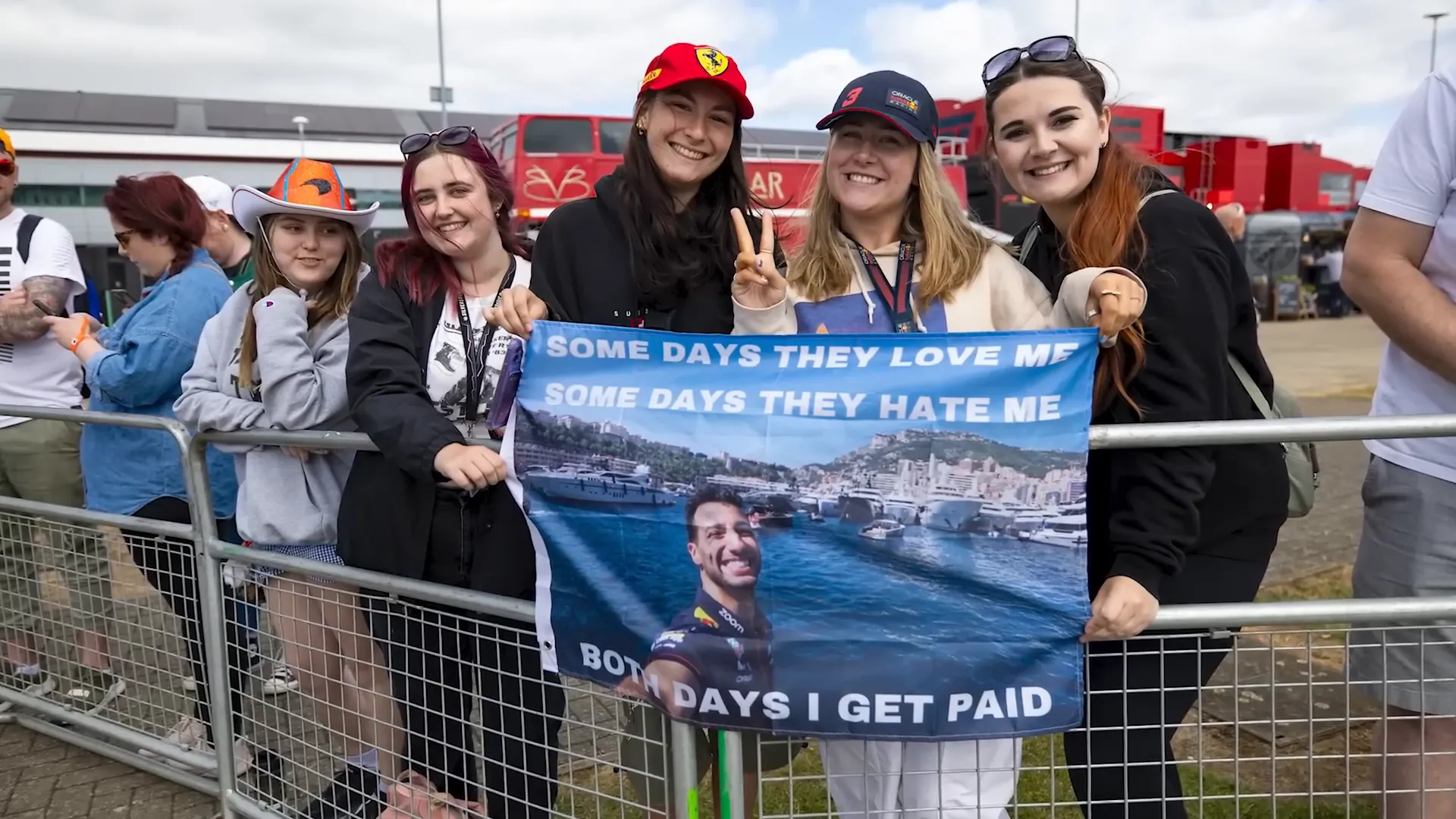 Crowd at F1 event