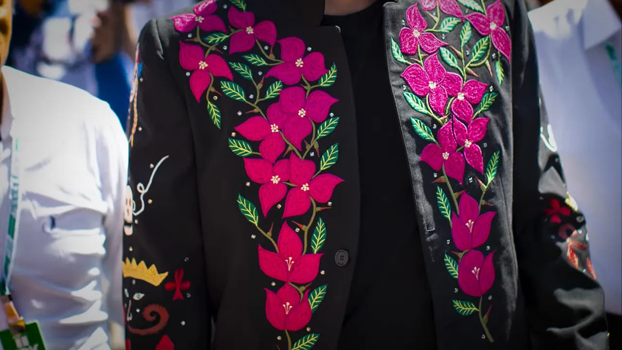 Pato O'Ward in the paddock after FP1, looking unwell but determined