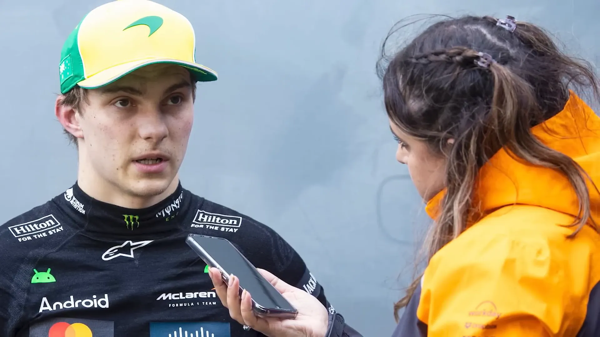 Oscar Piastri post-race discussion