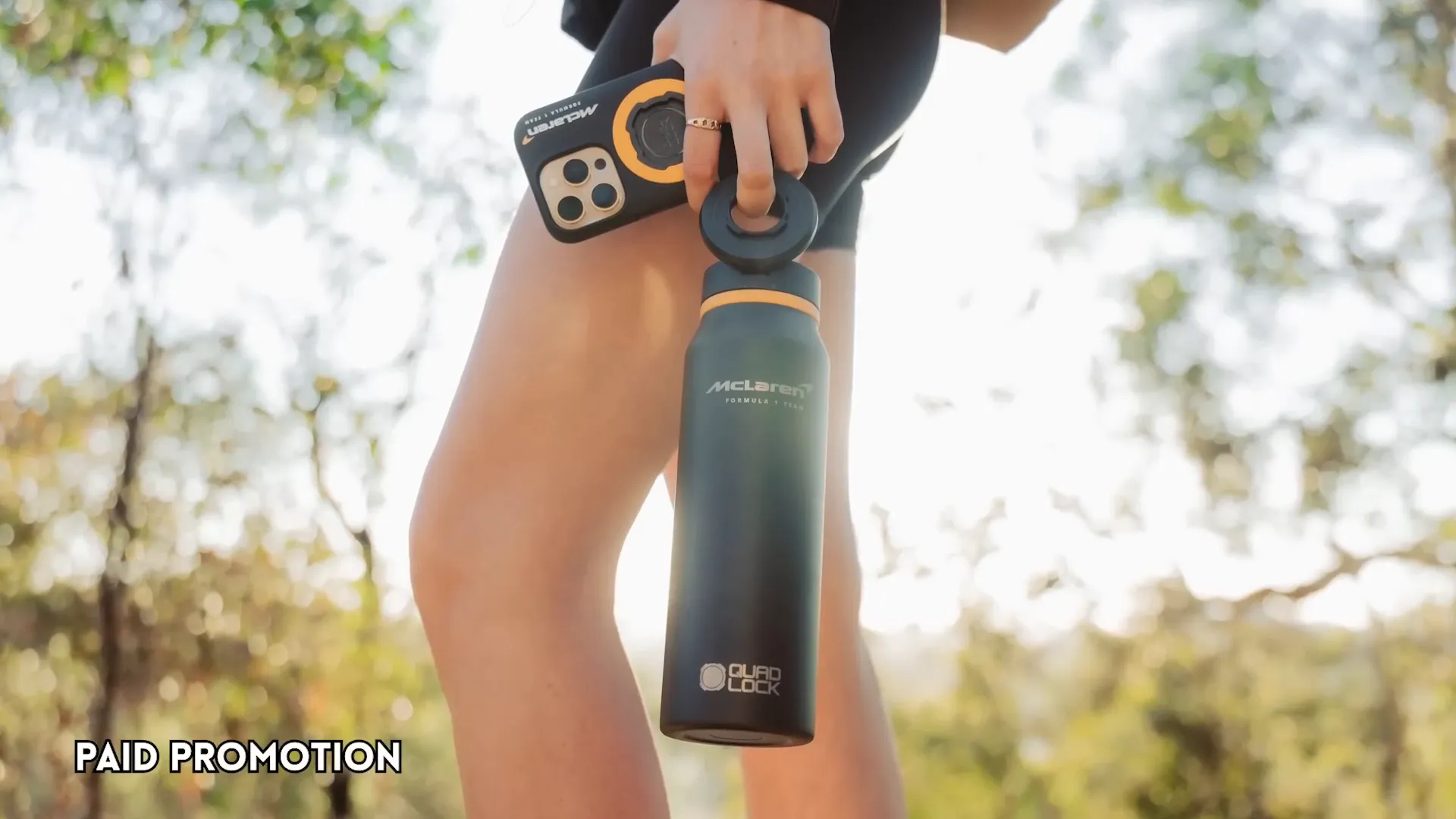 Quad Lock Mag cases and water bottle