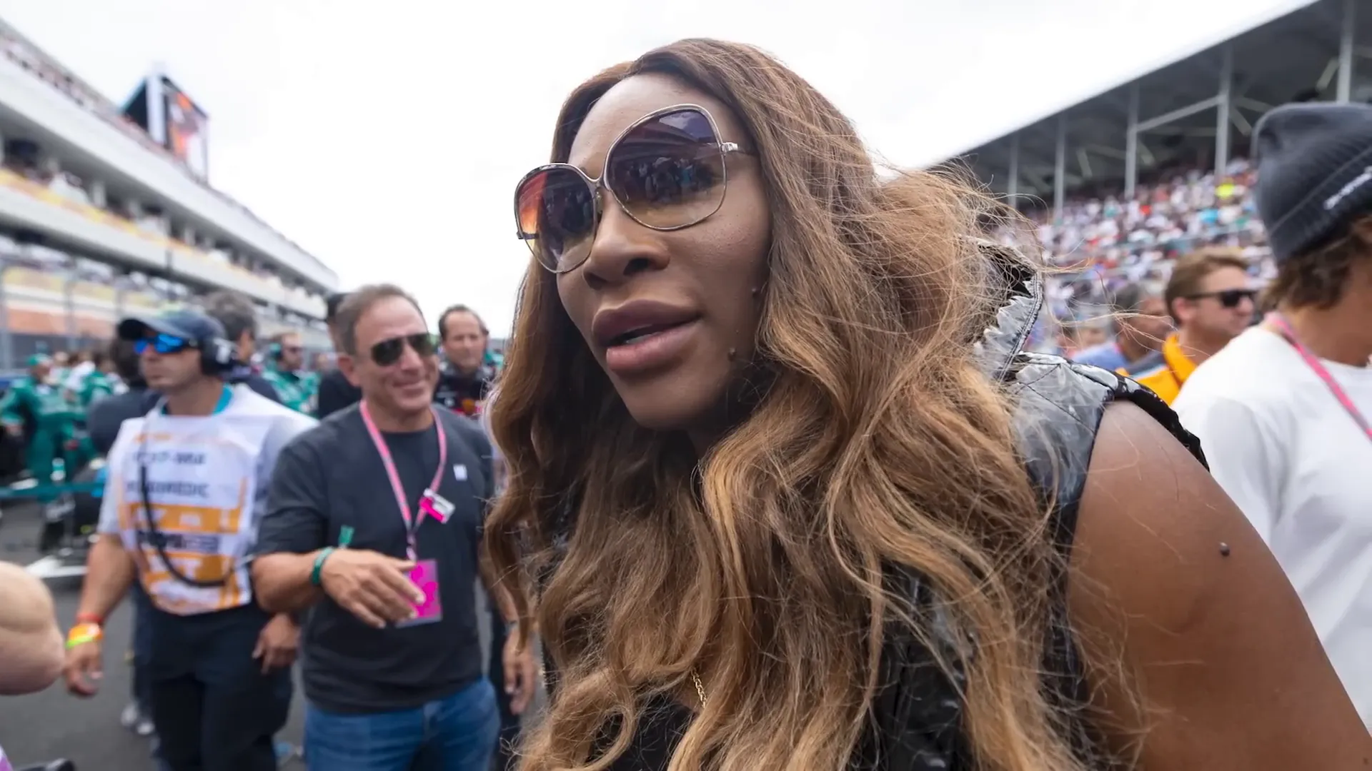 Celebrities at the Miami GP