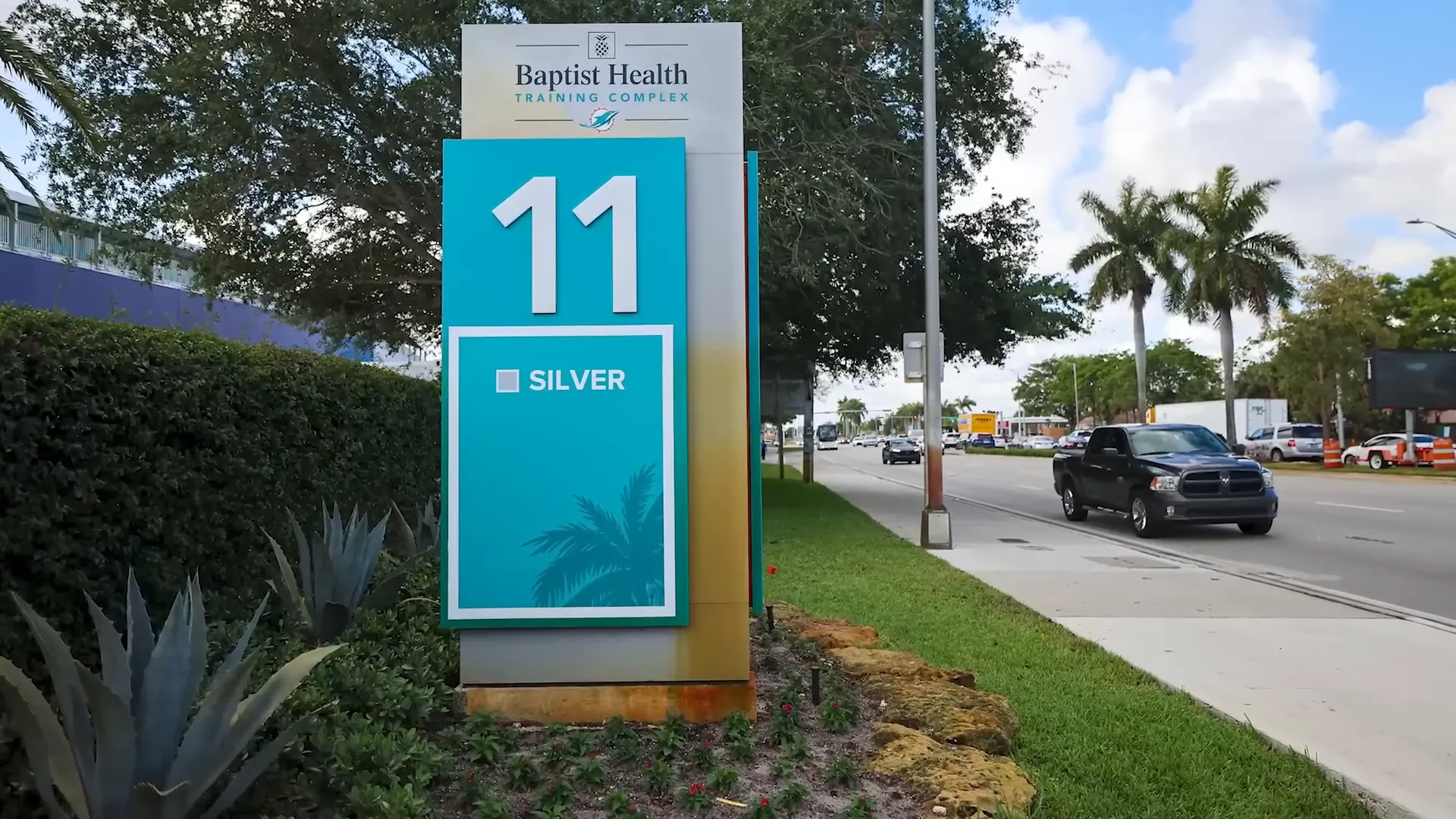 Driver entrance gate at Miami GP