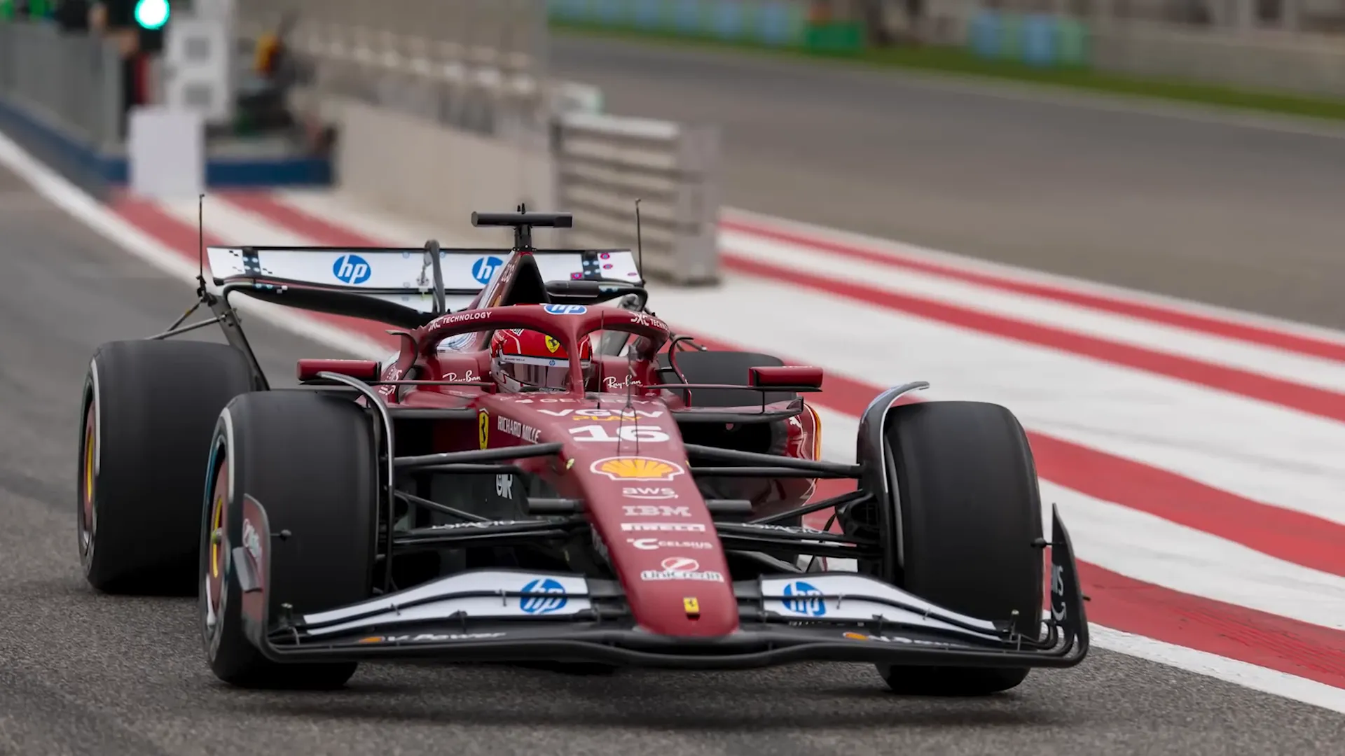Lewis Hamilton embracing his new role at Ferrari