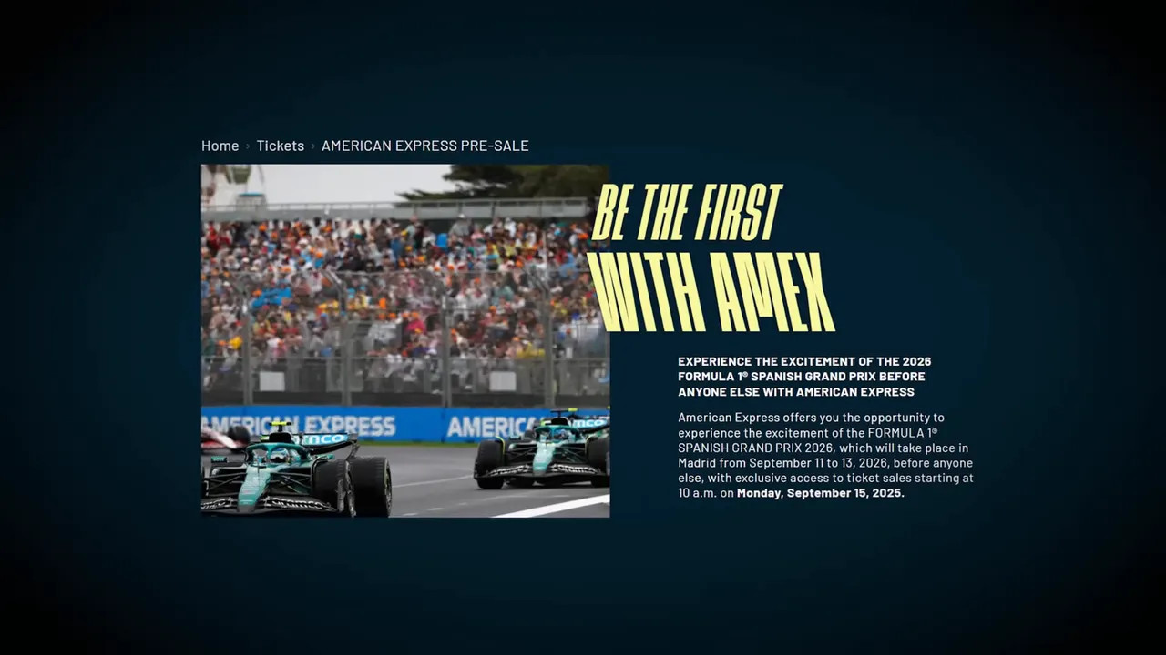 Madrid Grand Prix announcement and early bird ticket sale