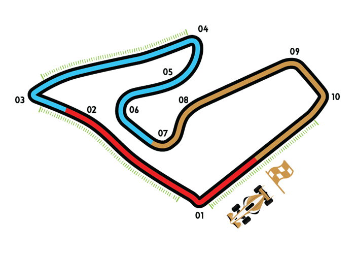 Circuit map