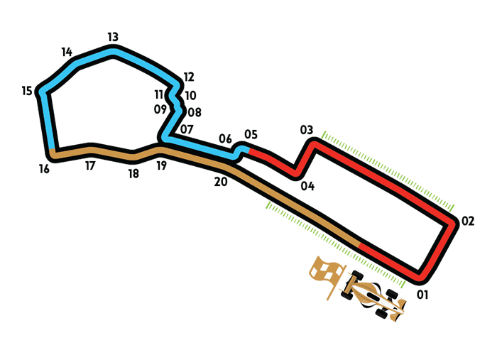 Circuit map