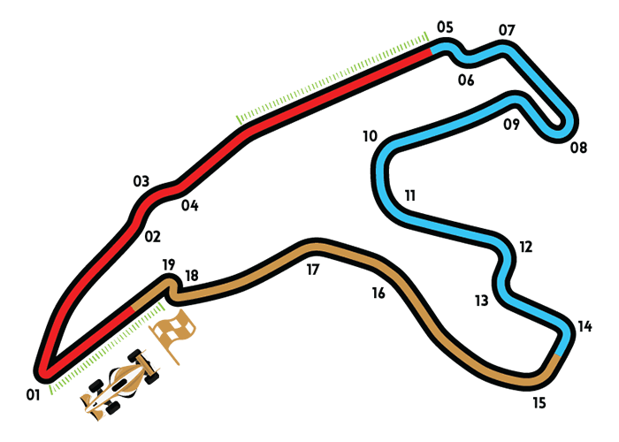Circuit map