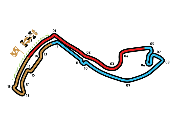 Circuit map