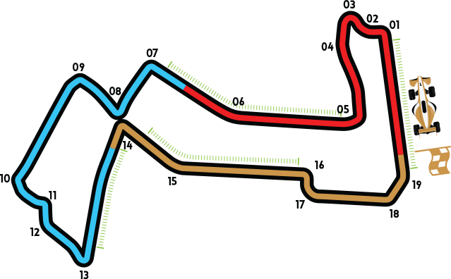 Circuit map