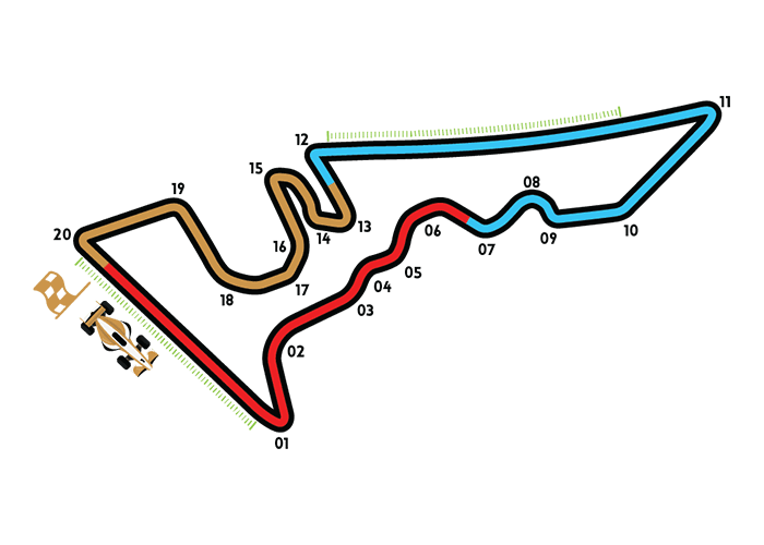 Circuit map