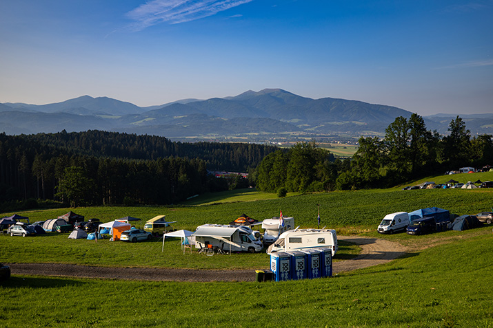 F1 Austrian Camping