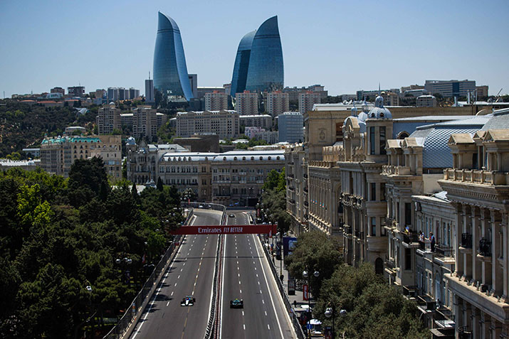 F1 Azerbaijan Flame Tower