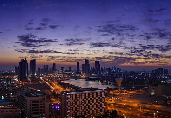 Bahrain F1 Night Sky