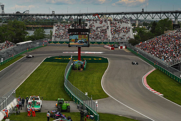 F1 Canadian Track