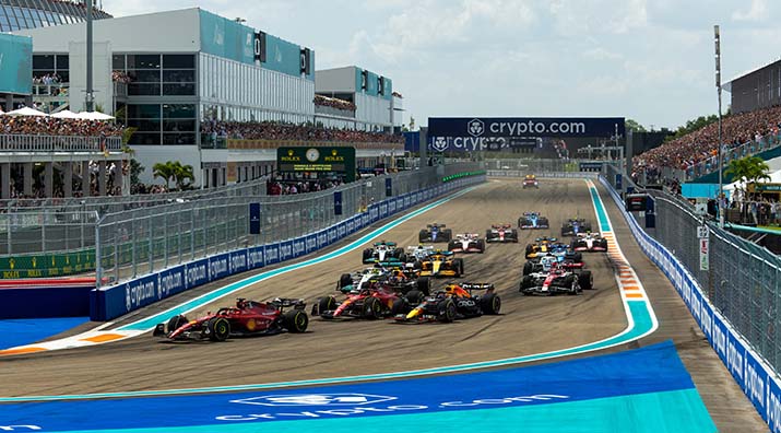 F1 Miami Race Start